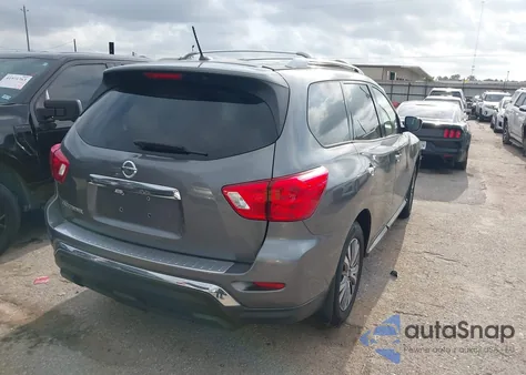 2018 Nissan Pathfinder S z USA, uszkodzony, nr VIN 5N1DR2MN0JC614051